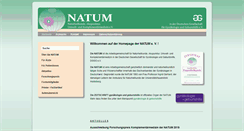 Desktop Screenshot of natum.de